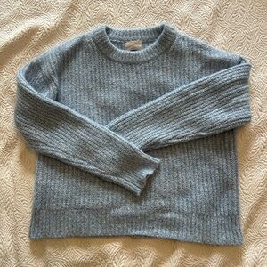 Light Blue Cozy Sweater